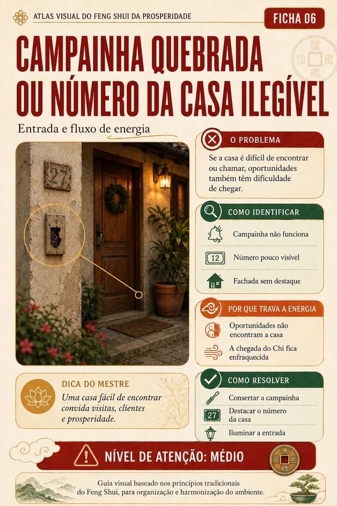 Ficha visual 6 do Atlas de Feng Shui